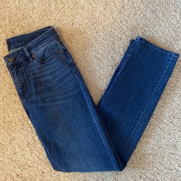 Talbots Flawless Five-Pocket Straight Jeans - Picture 3 of 11